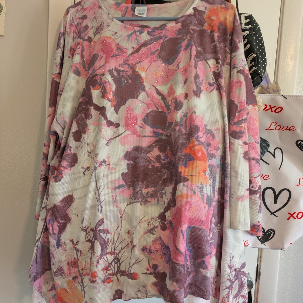 Floral Long Sleeve Top #1